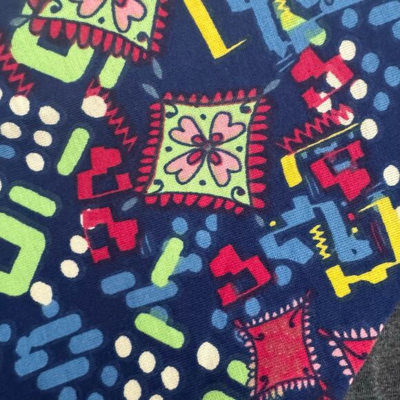 Lularoe Randy in a Mosaic Print/Grey - Picture 5 of 6